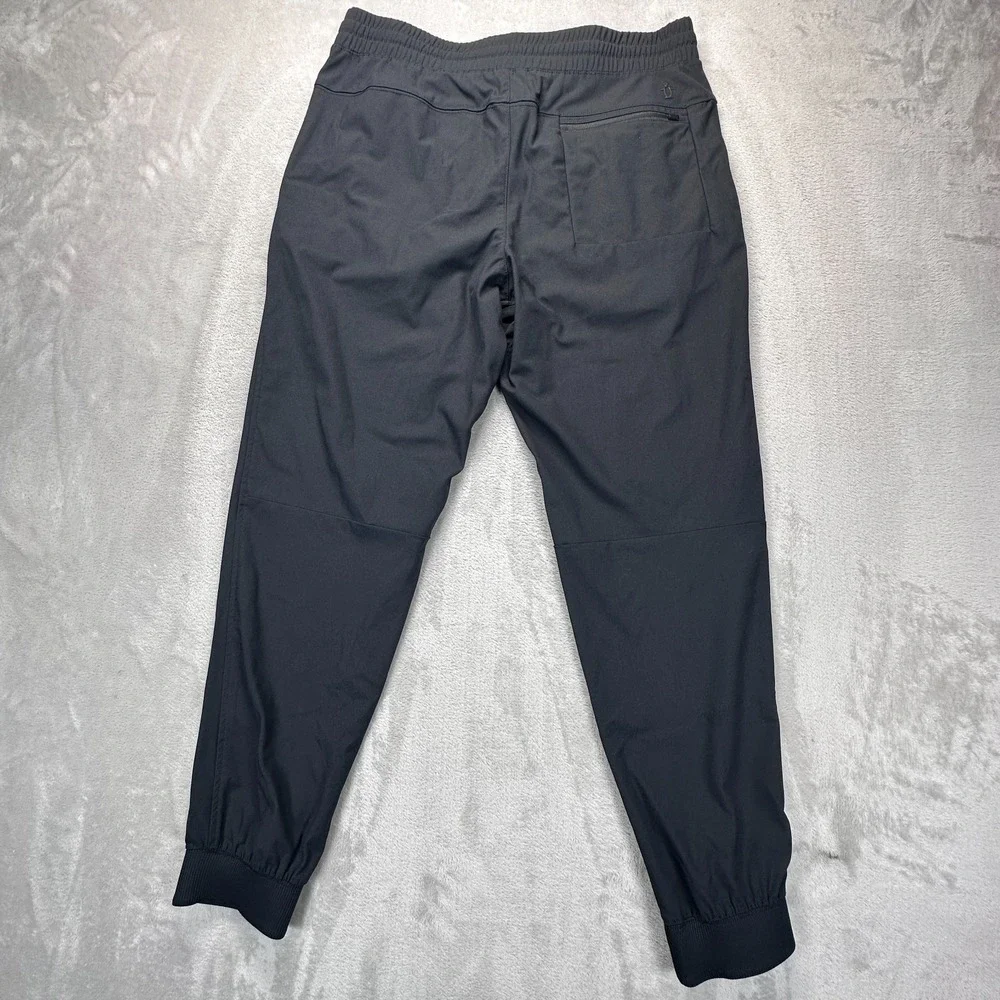Penguin Sport Jogger Pants Mens Size Medium Black Tapered Leg Running Trail